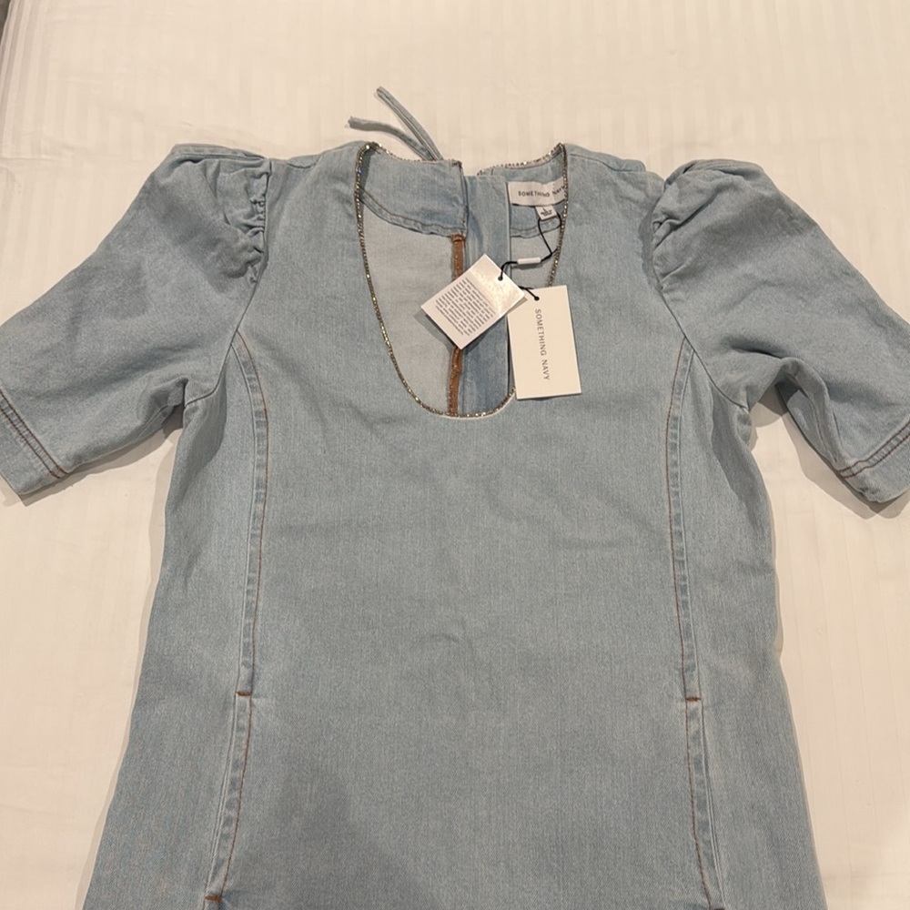 NWT‎ ‘Something Navy’ Spencer Embellished Dress - Picture 5 of 17